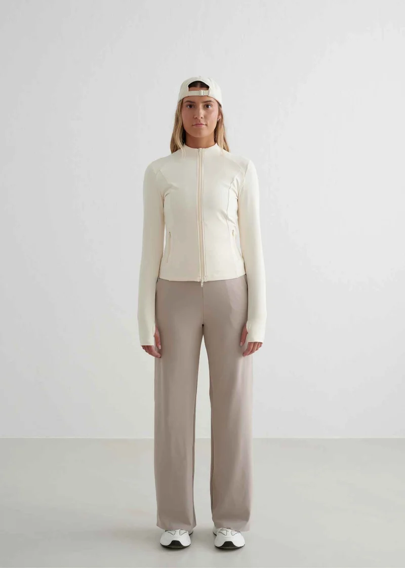 Sense Wide Pants in Dark Clay