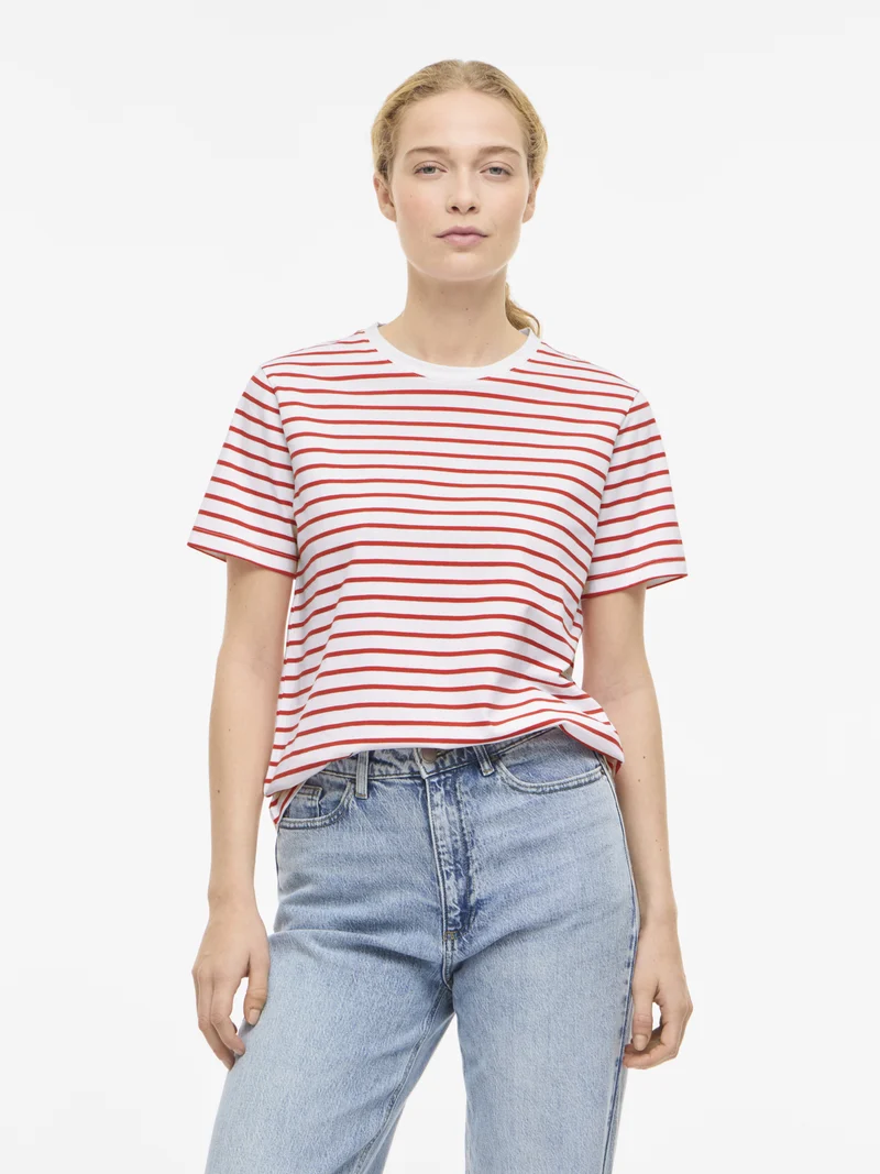 VINORA T-Shirt mit Streifenmuster