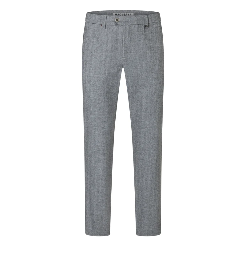 LENNOX Regular Chino mit Fischgrat-Muster