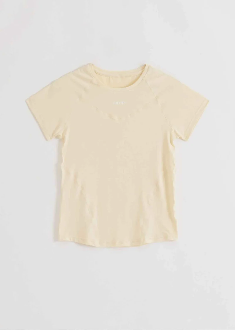 Soft Basic Short Sleeve in Lemon