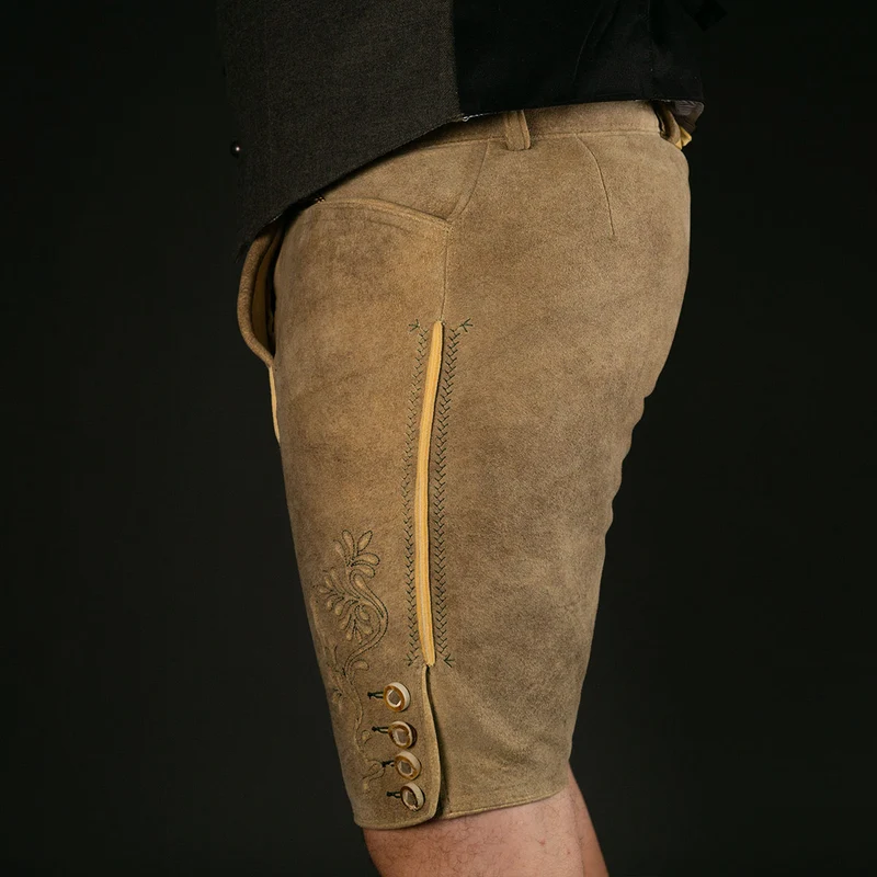 Datschi Trachten Hirschlederhose Gamskogel sämisch