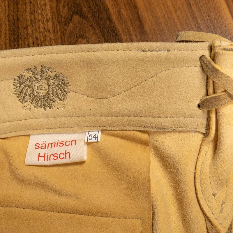 Datschi Trachten Hirschlederhose Gamskogel sämisch