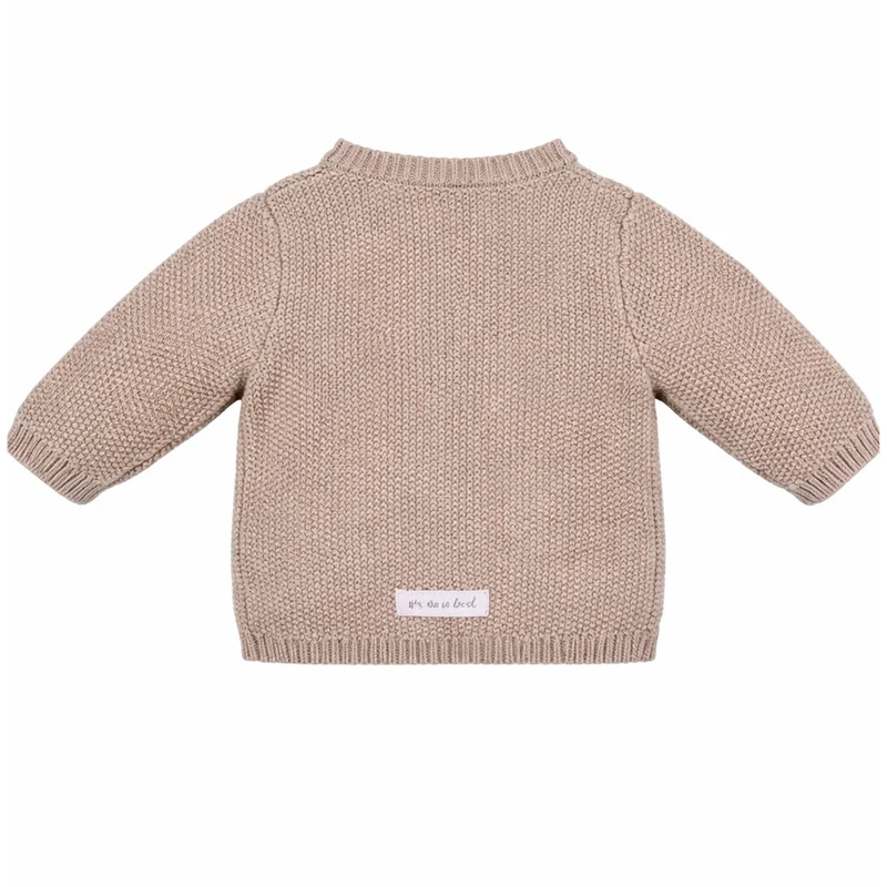 BONDI Baby Jungen Trachten Strickjacke 93985 | Cappuccino