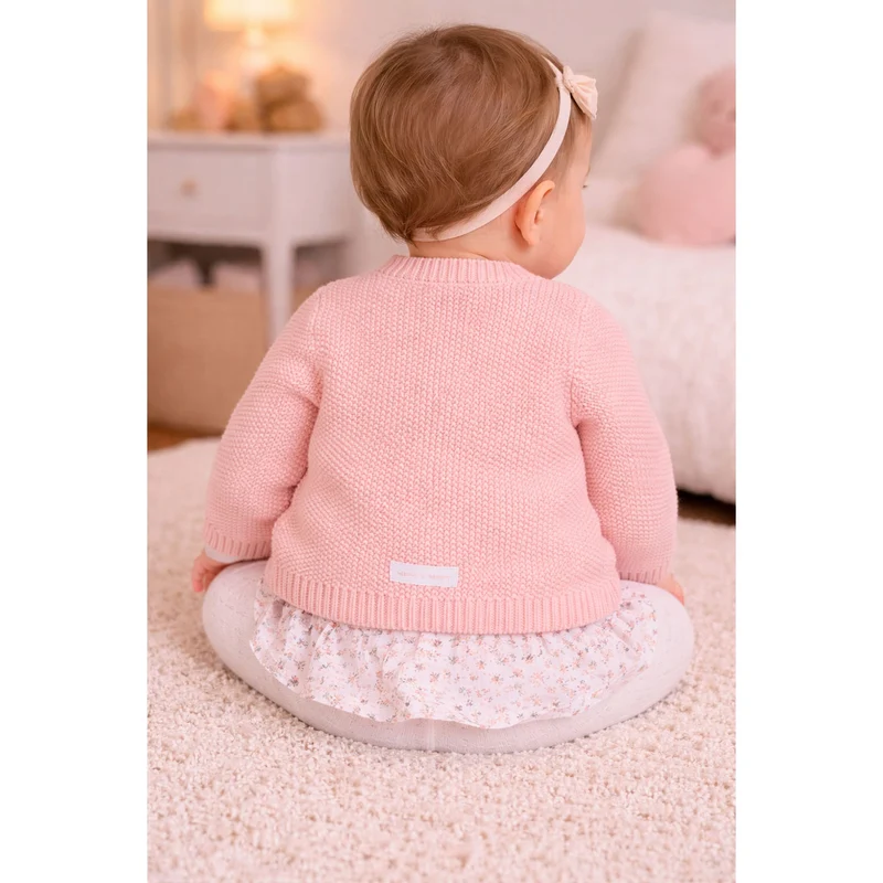 BONDI Baby Mädchen Strickjacke 93940 | Rosa