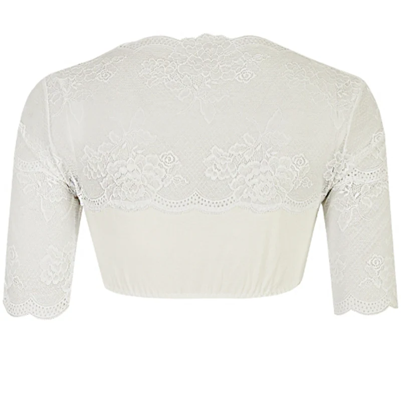 Nina von C. Spitzen Dirndlbluse "Liosa" 16464718 | Champagner