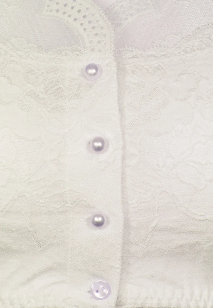 Nina von C. Dirndlbluse "Kalea" mit Knopfleiste 16463718 | Champagner