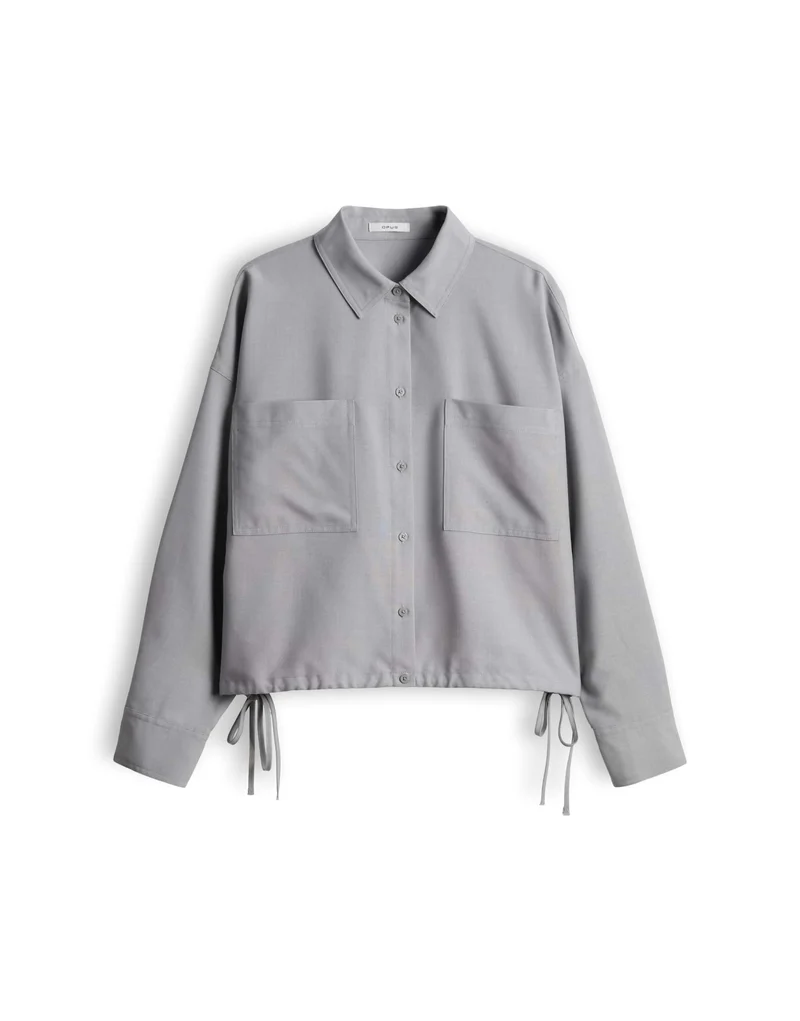 FELANGA Flanellbluse als Overshirt
