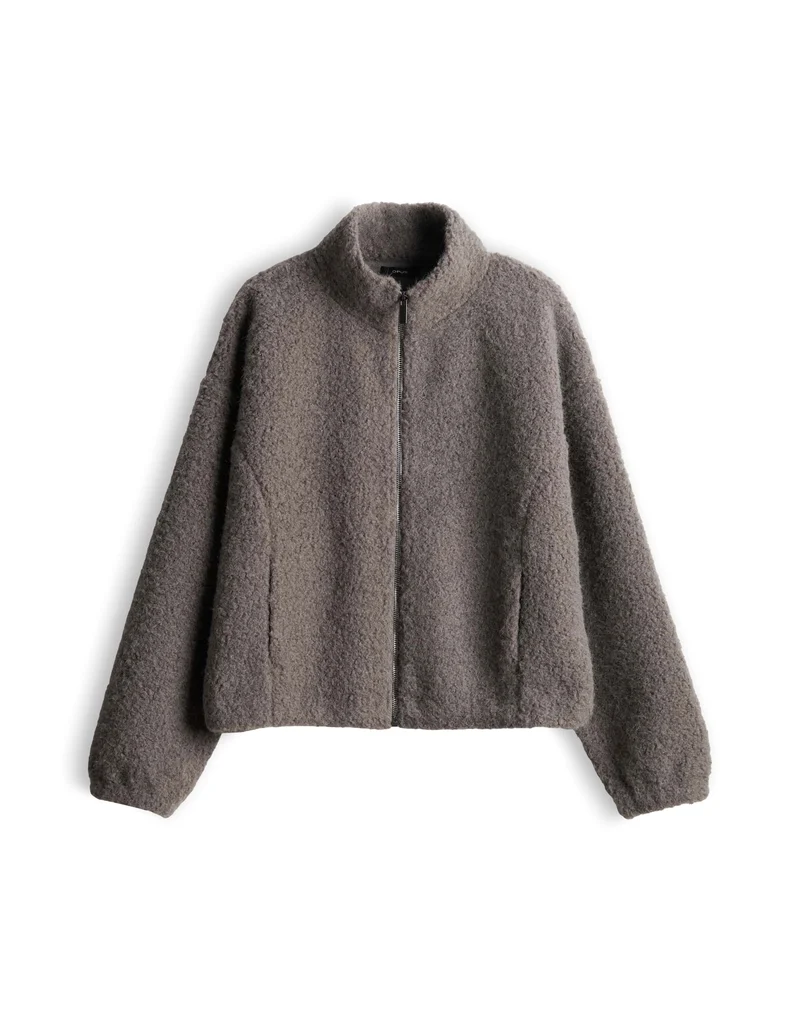 GOLLIMER Blousonjacke aus Teddyfell