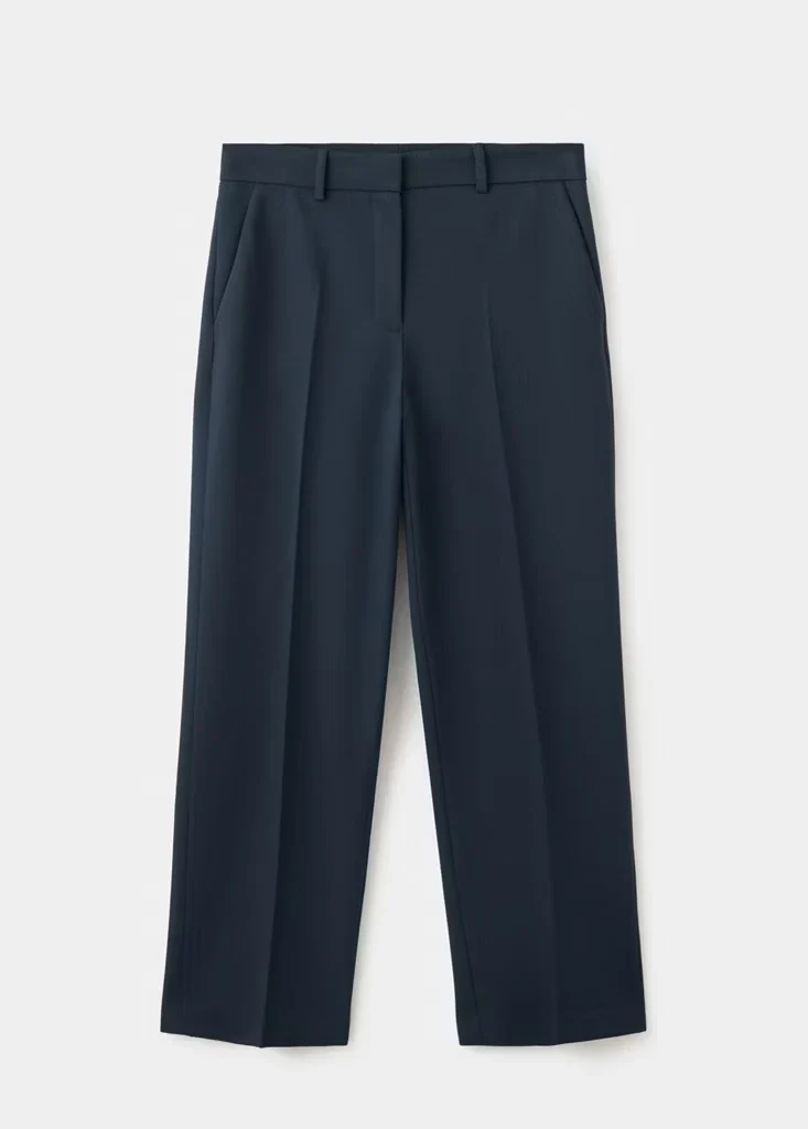 BOREAL Straight-Mid-Waist-Anzughose