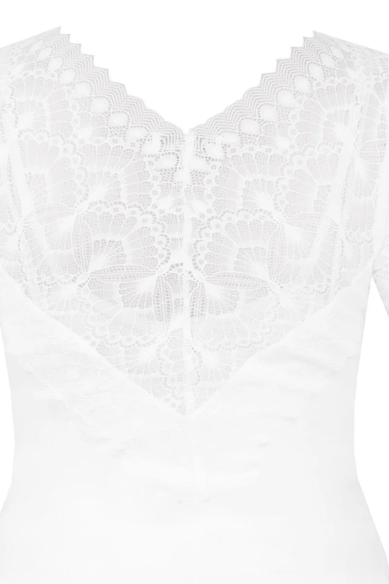 MarJo Dirndlbody "Forsten" Halbarm | Offwhite