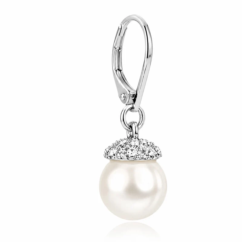 LUISIA® Perlen Ohrringe mit Kristallen von Swarovski®