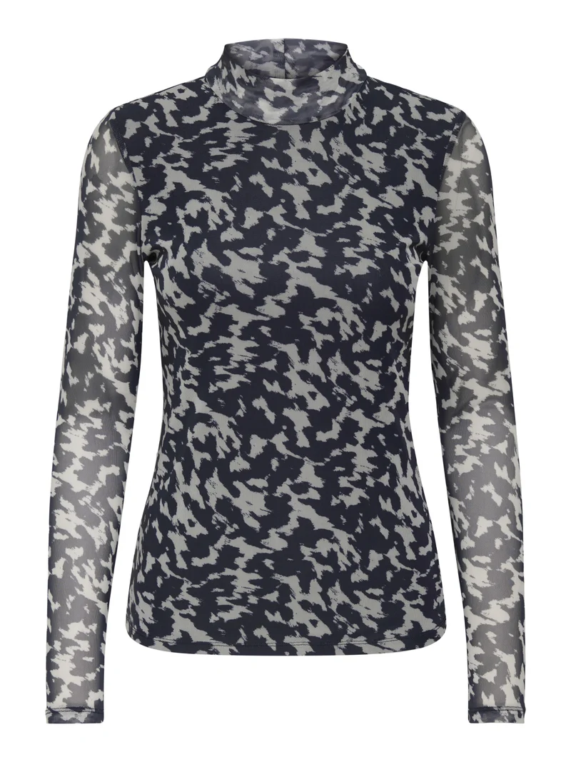 ONLERICA Langarmshirt mit Mesh-Details