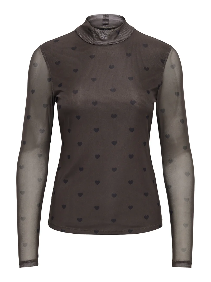 ONLERICA Langarmshirt mit Mesh-Details