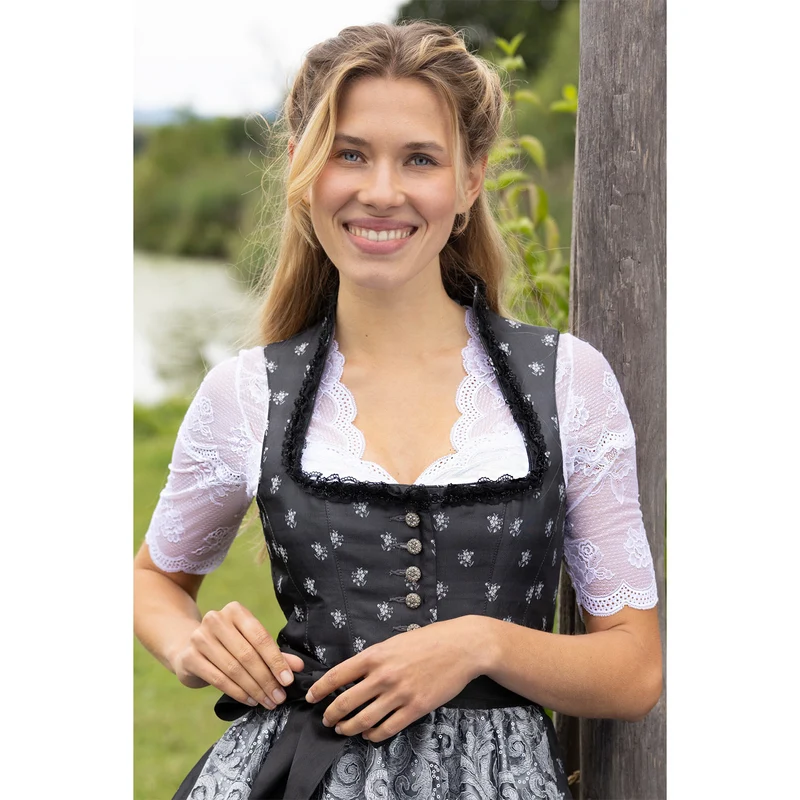 Nina von C. Spitzen Dirndlbluse "Liosa" 16464718 | Weiß