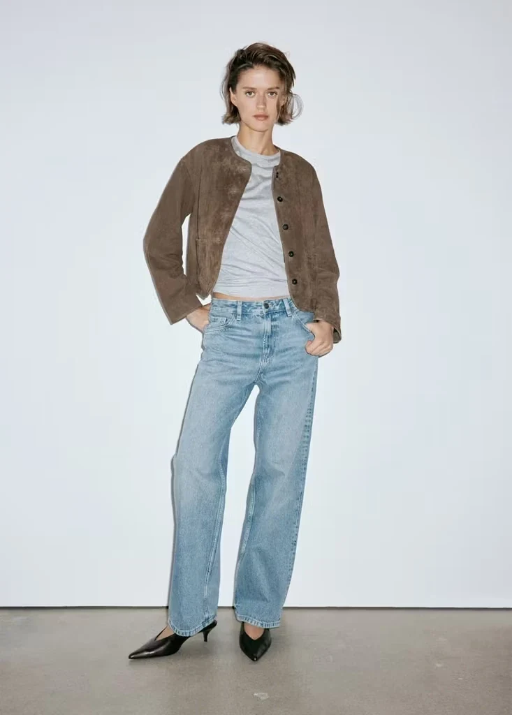 MIAMI Straight-Mid-Waist-Jeans