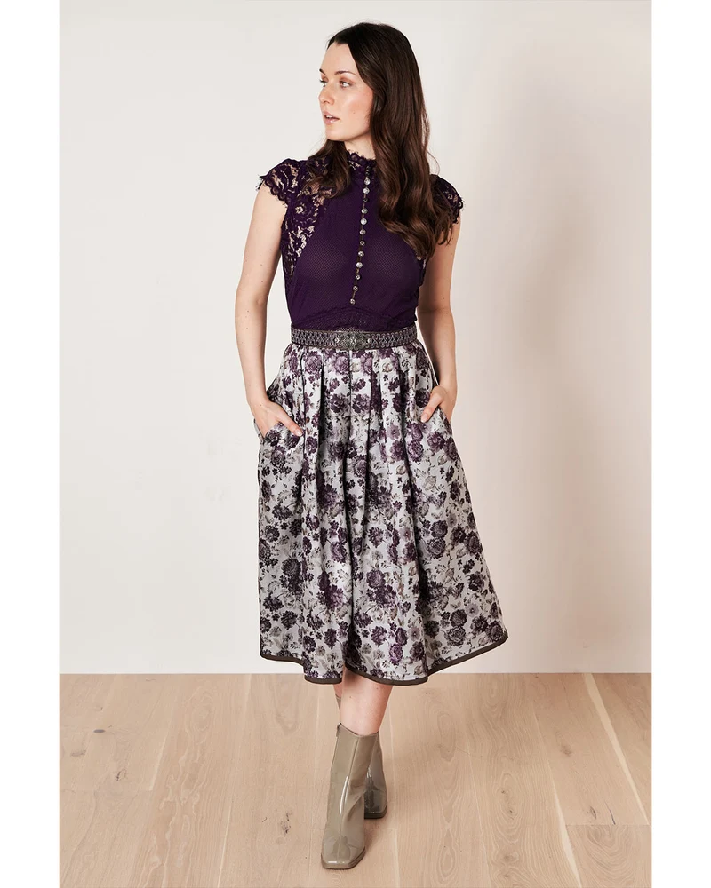 Krüger Collection Trachten Body "Millie" 282165 | Lila