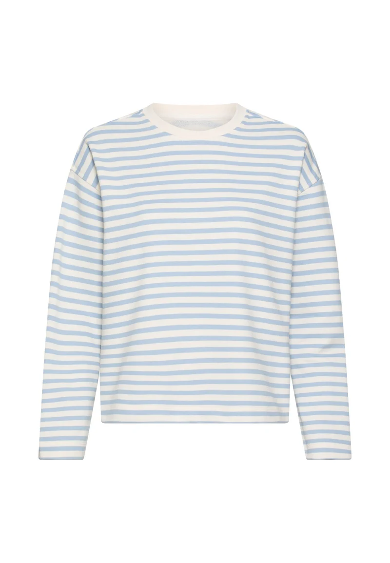 Sweatshirt mit Streifenmuster