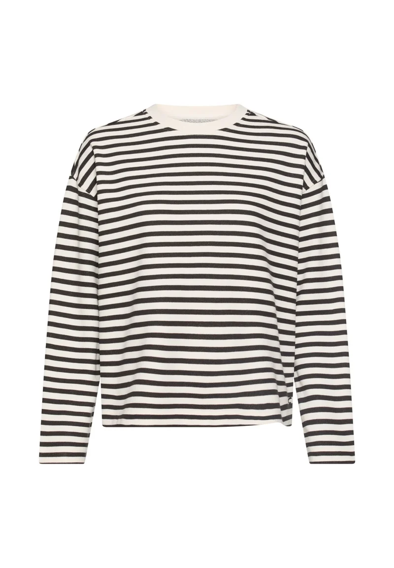 Sweatshirt mit Streifenmuster