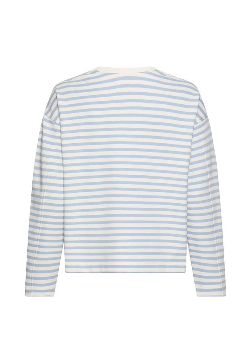 Sweatshirt mit Streifenmuster
