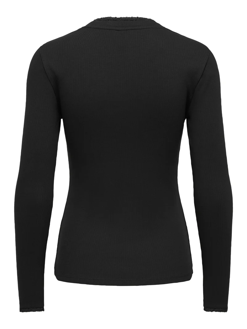 ONLLESLIE Top mit Spitzen-Detail
