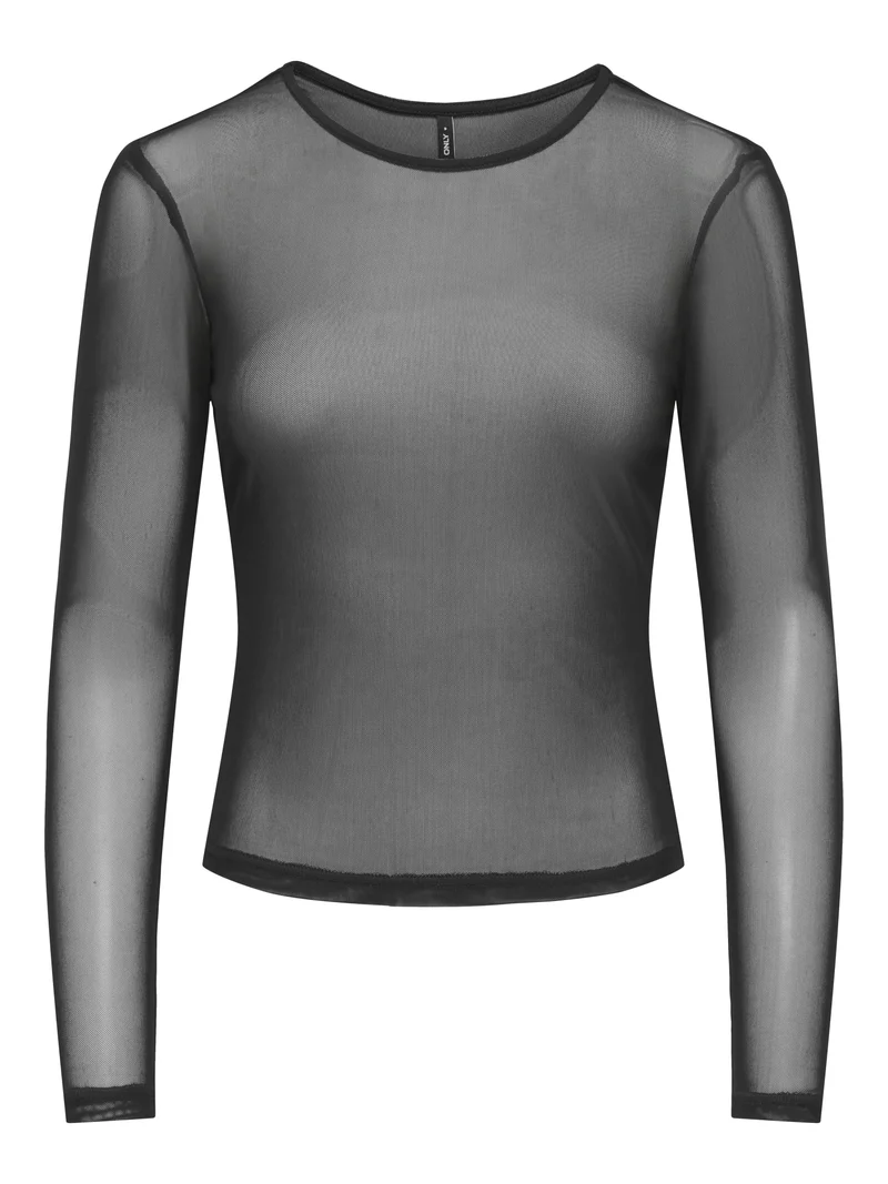 ONLOPUS Mesh-Langarmshirt