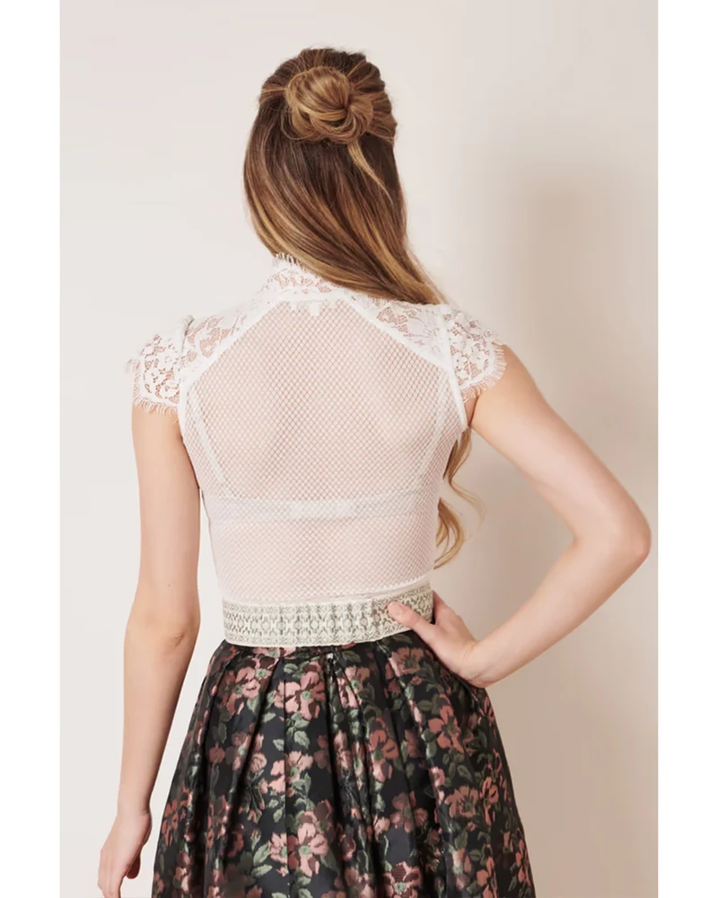 Krüger Collection Trachten Body "Millie" 282165 | Ecru