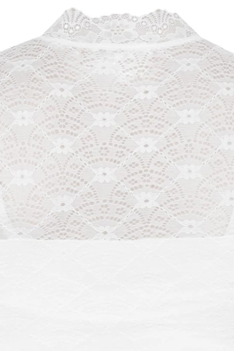 MarJo Dirndlbody "Hallerndorf" Halbarm | Offwhite