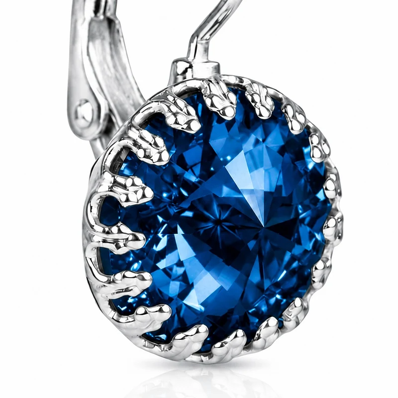 LUISIA® Kronen Ohrringe "Vivana" mit Kristallen von Swarovski® | Montana