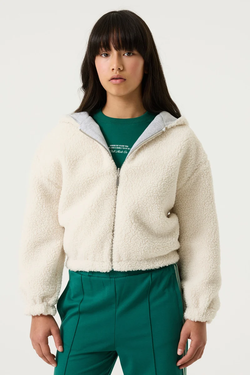 Wendejacke aus Teddy