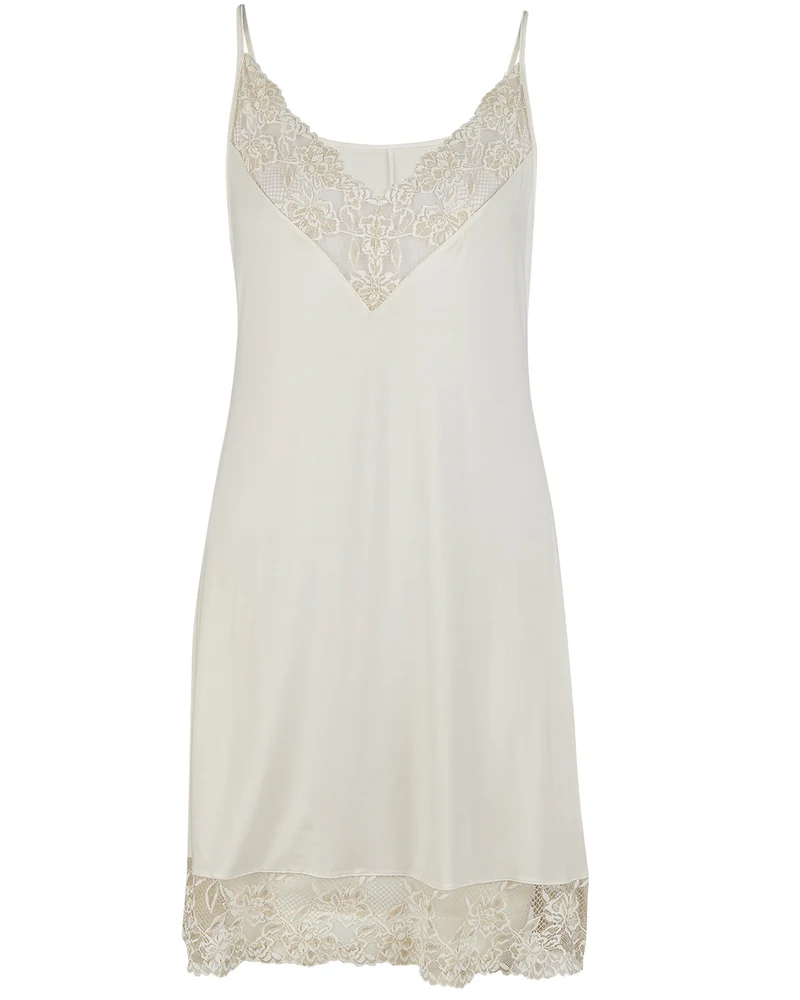 Nina von C. Negligè Hemdrock "Muscat" 90cm 16421304 | Champagner