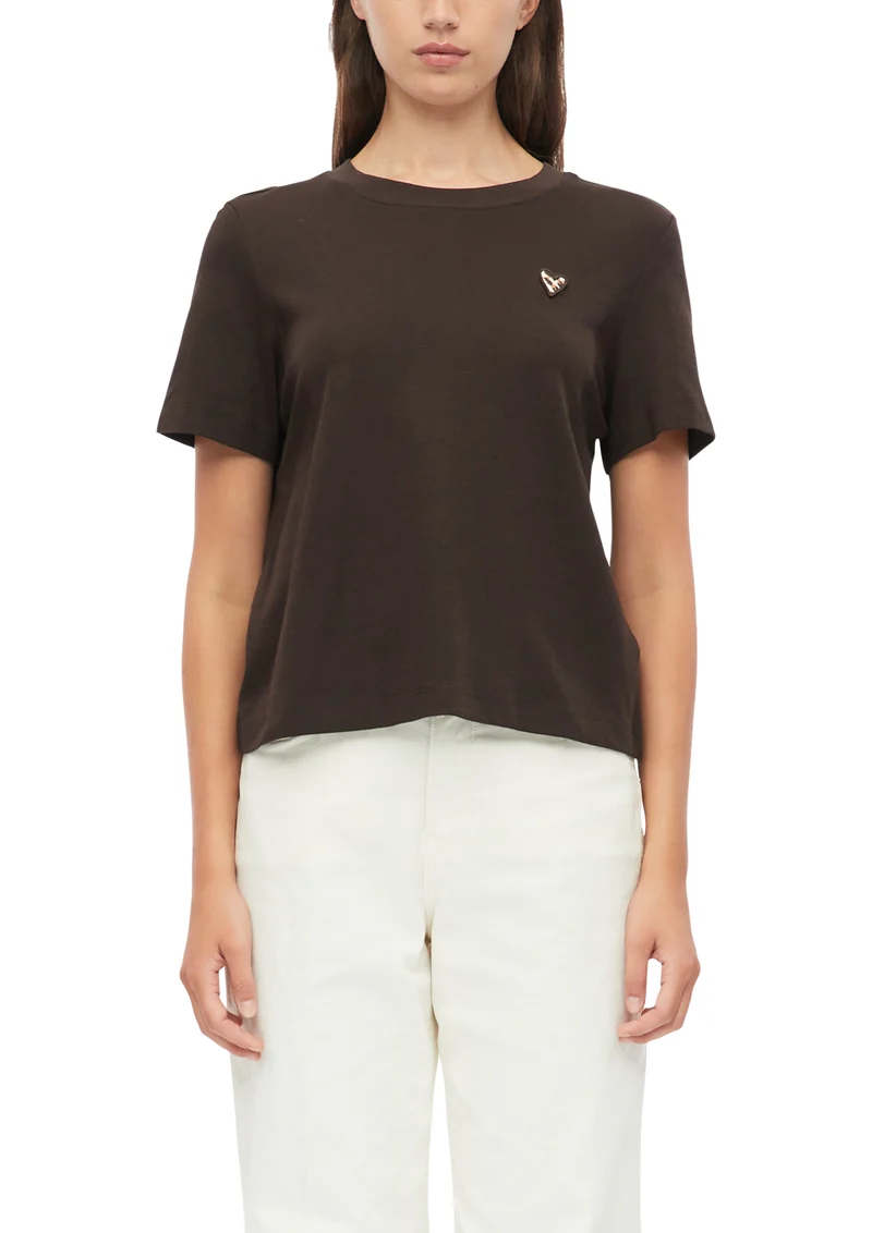 T-Shirt mit Leo-Herz