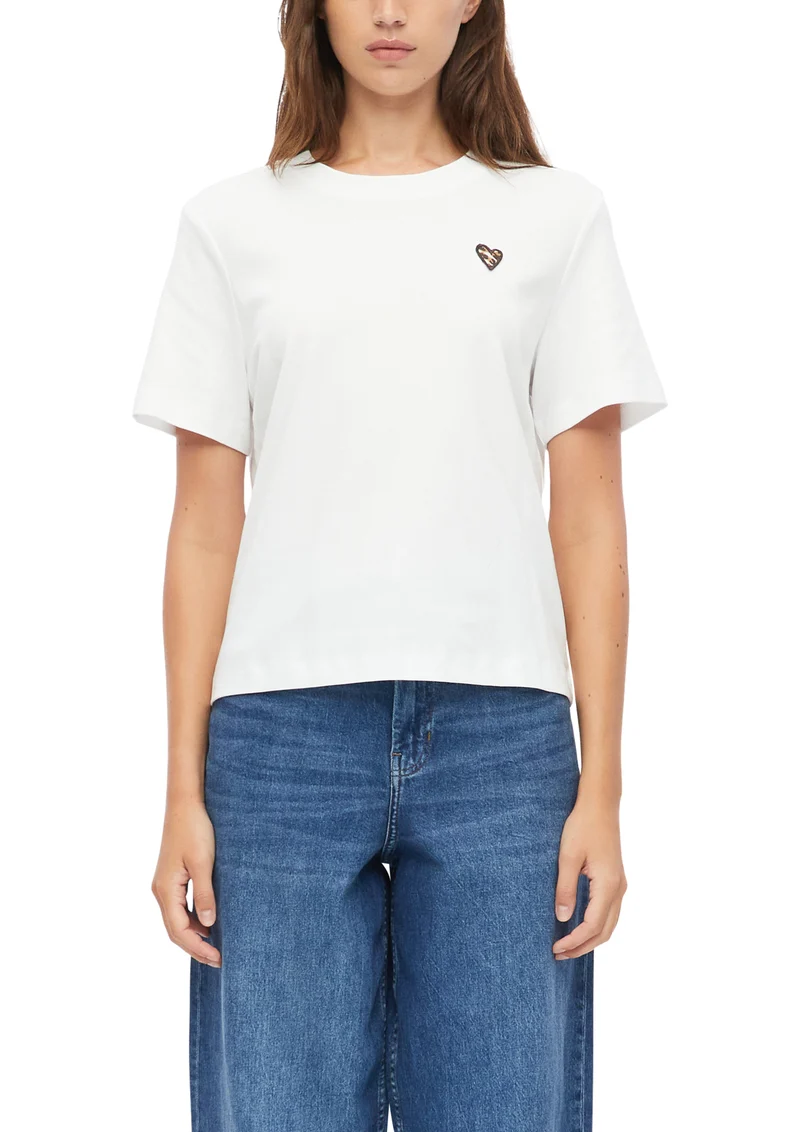 T-Shirt mit Leo-Herz