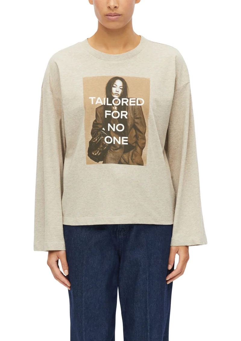 Langarmshirt mit Fotoprint