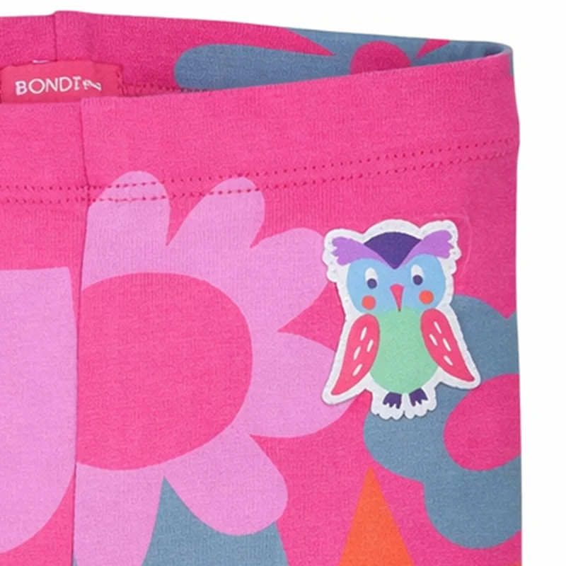 BONDI Baby Mädchen Laufhose "Blumenallover" 86971 | Pink