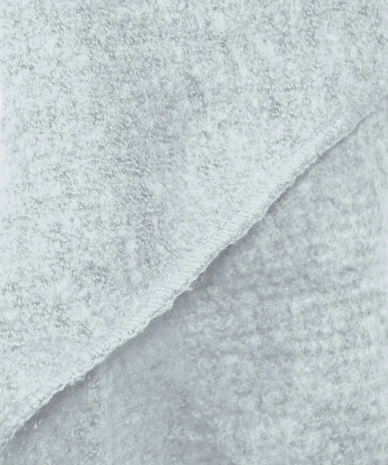 Kuscheliger Winter Schal "Eliana" 250 x 63 cm | Hellgrau