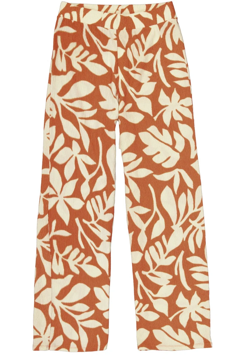 Wide Leg Hose mit Alloverdruck
