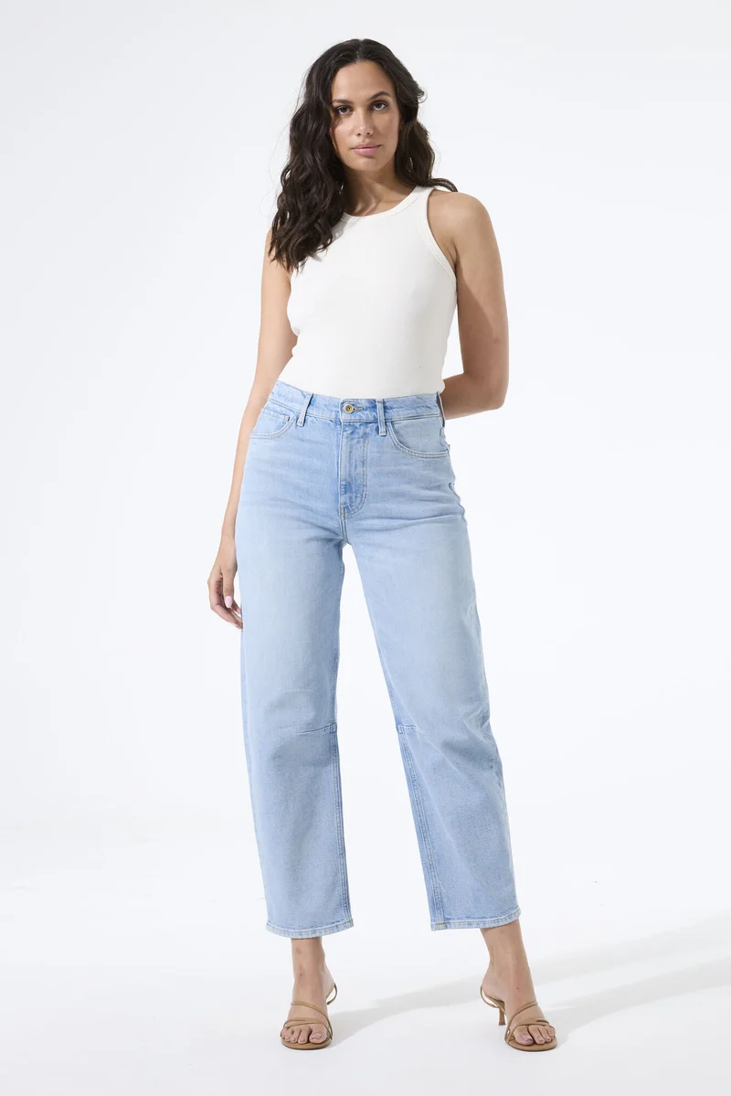 CHYLA Barrel-Fit-Jeans