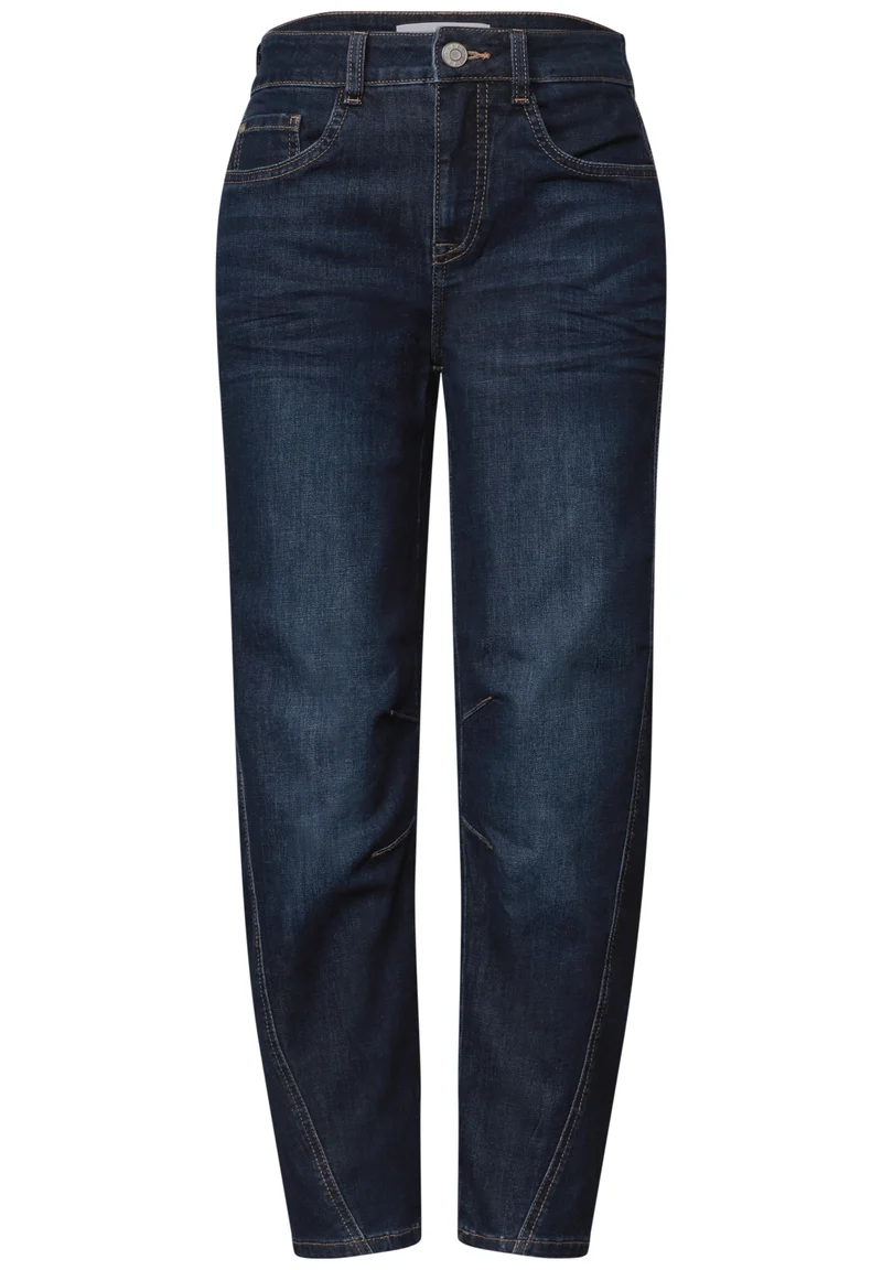 KARLIE High Waist Barrel Leg Jeans