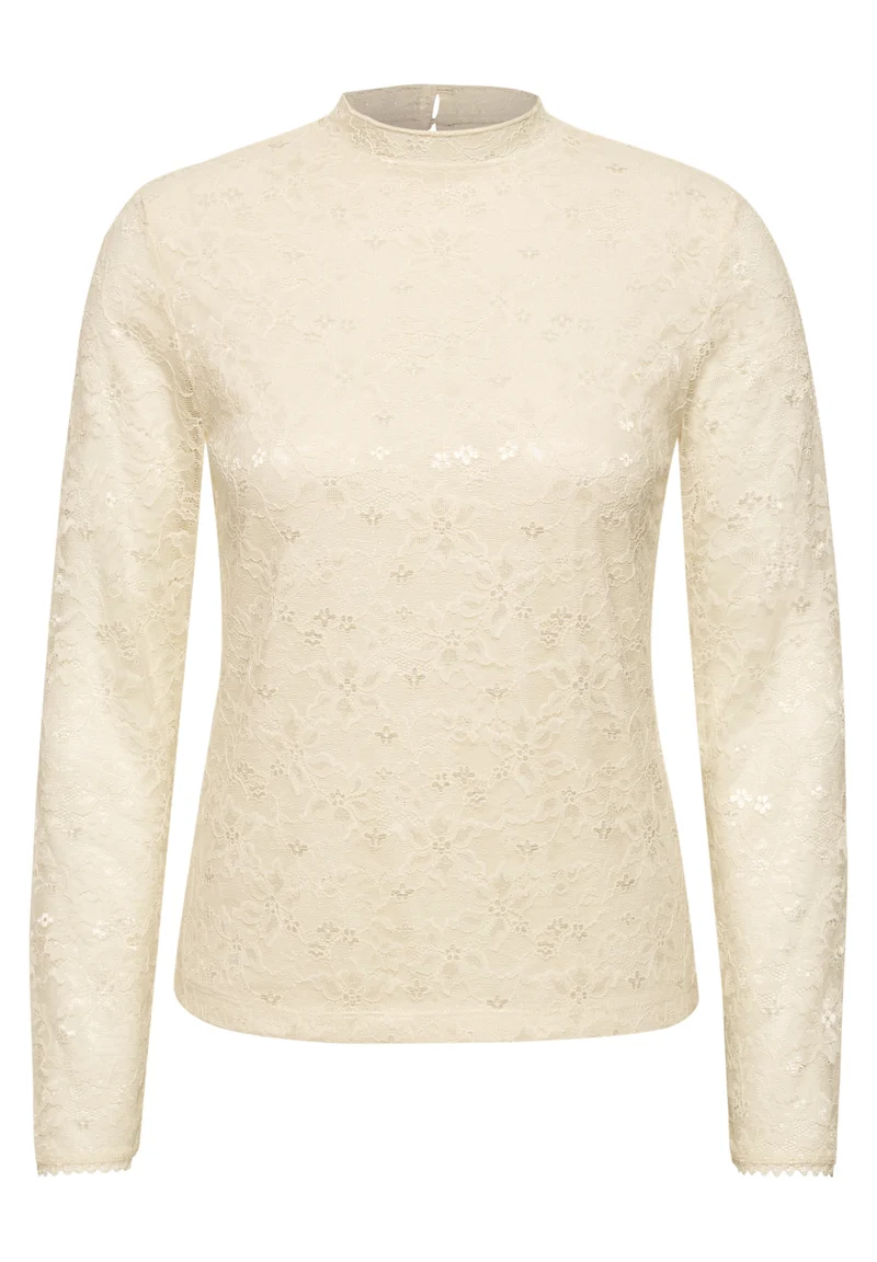 Langarm Shirt aus Spitze