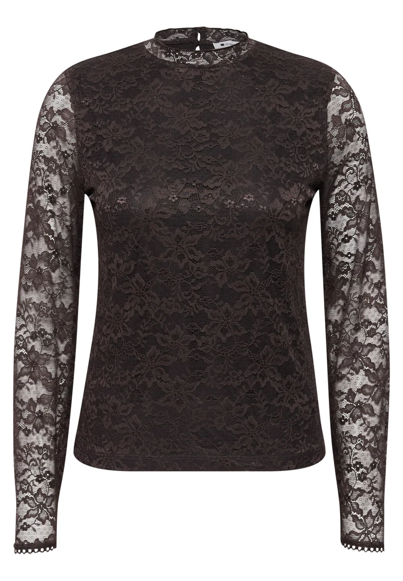 Langarm Shirt aus Spitze