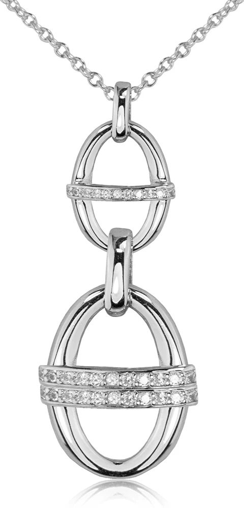 LUISIA Halskette "Ovale" 67014 | 925 Silber (55 cm Länge)