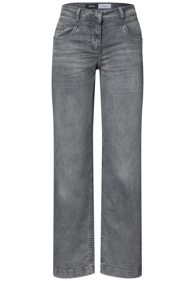 NEELE High Waist Wide Leg Jeans