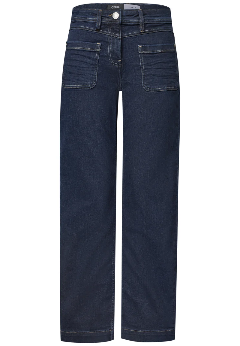 NEELE High Waist Wide-Leg-Jeans