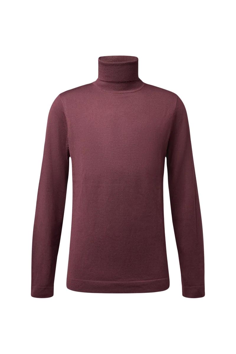 JOEY Basic Rollkragenpullover
