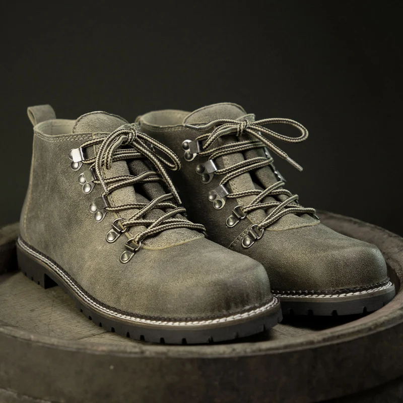 MeiSchua! Trachtenstiefel Georg Grau