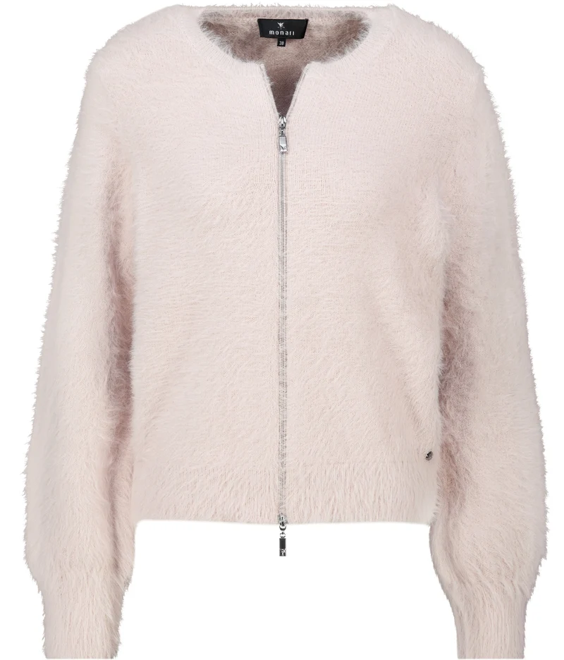 Strickjacke mit 2-Wege-Reißverschluss
