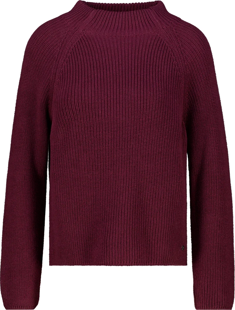 Strickpullover mit Perlfangstruktur