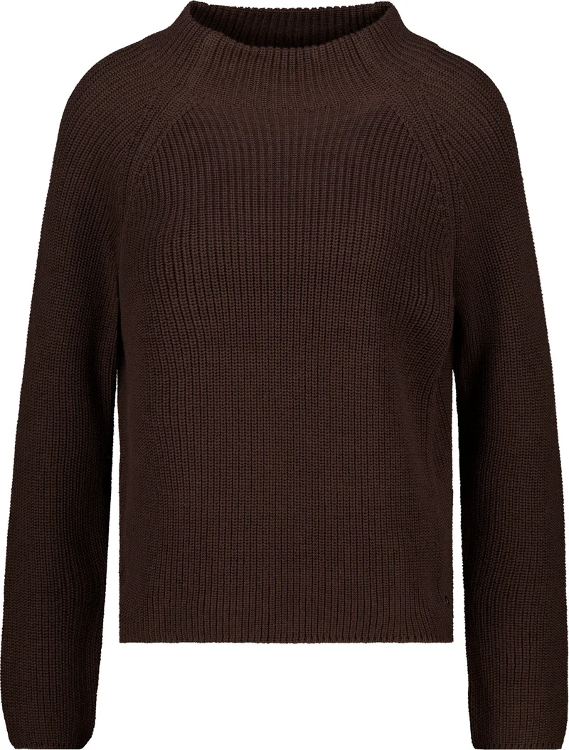 Strickpullover mit Perlfangstruktur