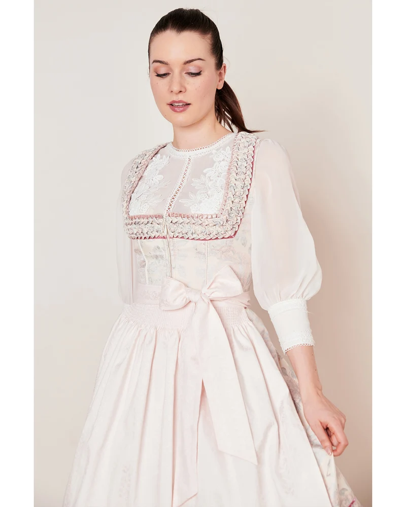 Krüger Collection Dirndl "Clara" 112866 | Rose 70cm