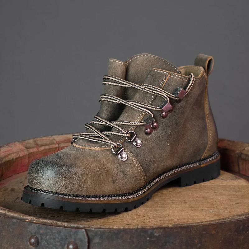 MeiSchua! Trachtenstiefel Georg Pumpkin Braun